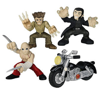 Marvel Wolverine Super Hero Squad Battle Pack - On The