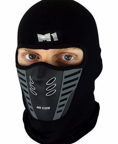 Black Grey White Motorbike Motorcycle Biker Bicycle Cyclist Bike Filter Face Mask Balaclava Ski Neck Tube Snood Scarf Under Helmet Headwear