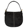 Leather and Suede Handbag