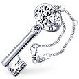 Masini Clavis - Luck Sterling Silver Keychain