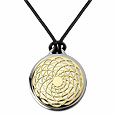 Woodborough Hill - Crop Circle Stainless Steel Pendant