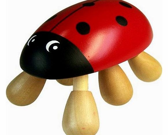 Massage and Wellbeing Wooden Ladybird Massager