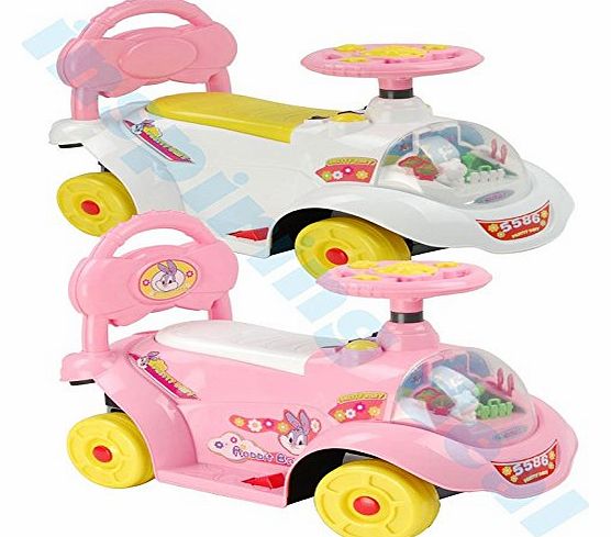 massG Mini Electric Rabbit Car with 4 Wheels