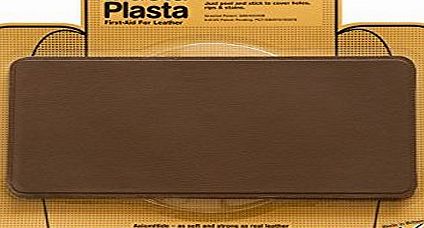 MastaPlasta New Colour! Mid-Brown MastaPlasta Self-Adhesive Leather Repair Patches. Choose size/design. First-aid for sofas, car seats, handbags, jackets etc.