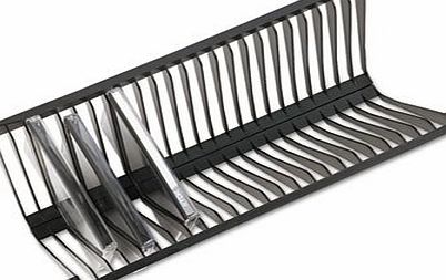 Master Caster - Stor-It Media File CD Rack, Holds 24 Slim/Std. Cases - Sold As 1 Each - Fits any letter size file drawer in desks or file cabinets.