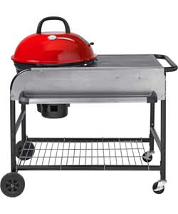 MasterChef Pro Trolley Grill Charcoal BBQ