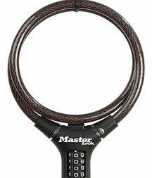 Masterlock Braided Steel Cable With Resettable