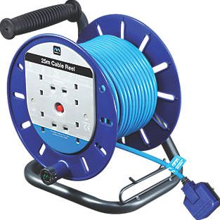 Masterplug, 1228[^]54615 Cable Reel 4G 240V 25m 54615