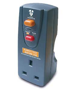 MASTERPLUG Power Protection RCD Safety Adaptor