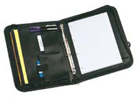 MASTERS 2754 black vinyl zipped presentation