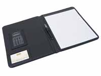 masters 2885 black conference folder complete