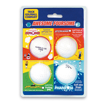 Masters Awesome Foursome Trick Golf Balls