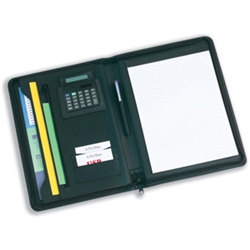 masters Conference Folder Leather Look Quality