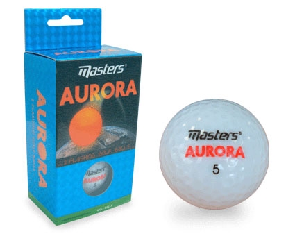 Masters Golf Aurora Flashing Golf Ball