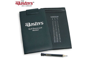 Masters Golf Masters Score Card Holder