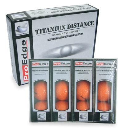 Masters Golf Pro Edge Titanium Distance Dozen Ball Pack