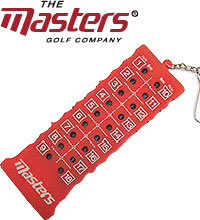 Masters Golf Score Card Counter