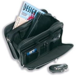 Masters Leather Business Bag with Padded Laptop