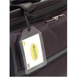 masters Luggage Tags Plastic Self-adhesive