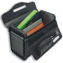 masters Pilots Case PVC Grey Flock Lining with