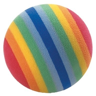 Masters Rainbow Foam Practice Golf Balls Pack of 6