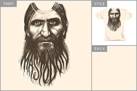 mastodon (Rasputin) Skinny T-shirt wea_65452whtsk