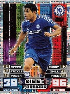 Match Attax 2014/2015 Diego Costa Man Of The Match 14/15