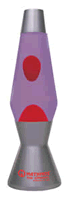 Mathmos Astro Lava Lamp Violet/Red