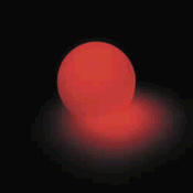 Mathmos Bubble Light Red