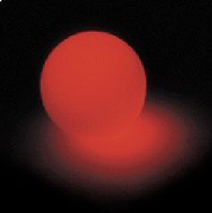 Mathmos Orange Bubble Light