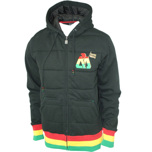 Matix Mens Mens Matix Asher Zion Hoody. Black