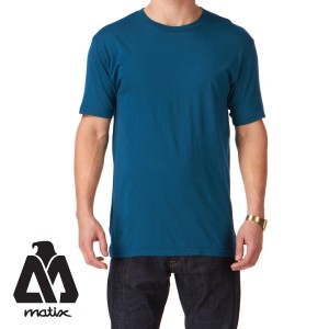 Matix T-Shirts - Matix Easy Crew T-Shirt - Marine