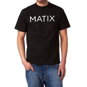 Matix T-Shirts - Matix Monoset T-Shirt - Black
