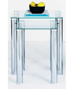 matrix Clear Glass Nest of Tables