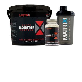 Matrix Monster Elite Strawberry Protein powder