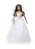 Mattel Barbie African American Wedding Day Doll.