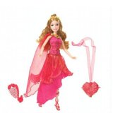 Barbie and The Diamond Castle - Pink and Red Muse doll with necklace