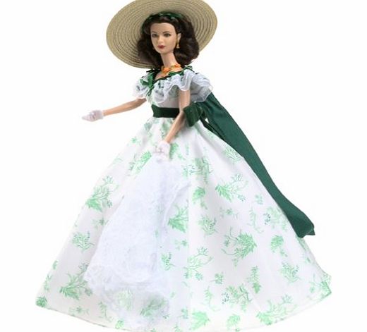 Mattel Barbie Collectables, Timeless Treasures Series: Scarlett OHara Gone with The Wind Bar - B - Que Doll