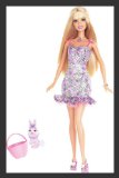 Mattel Barbie Easter Pretty Barbie Doll With Easter Basket and Hair Brush