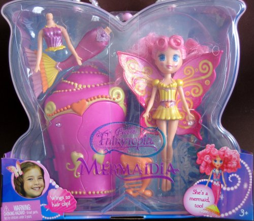 Mattel Barbie Fairytopia Mermaidia Seabutterfly