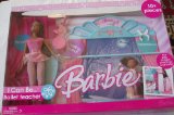 Mattel Barbie I Can Be A Ballet Teacher - Ethnic Barbie And Kelly - box is in poor condition