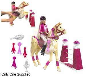 Mattel Barbie Jumper Tawney and Barbie Doll