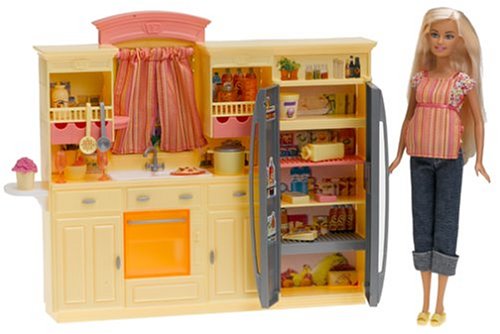 Mattel Barbie Kitchen Giftset incl Doll