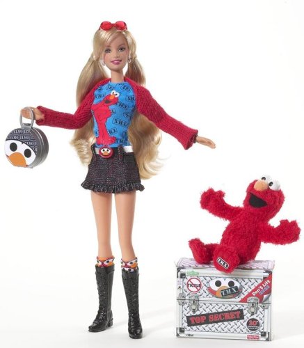 Mattel Barbie Loves Tickle me Elmo Doll