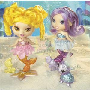 Barbie Mermaidia Merfairy Yellow and Purple Hair