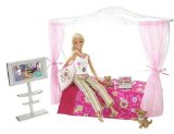 MATTEL BARBIE MY HOUSE BEDROOM and DOLL