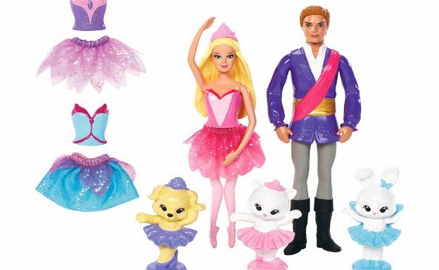 Mattel BARBIE PINK SHOES SMALL DOLL GIFT BAG DOLLS