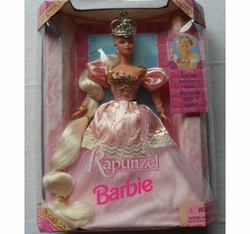 Mattel Barbie Rapunzel Doll By Mattel in 1997 - The box is in poor condition