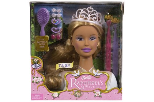 Mattel Barbie Rapunzels Wedding Styling Head