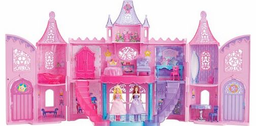 Mattel Barbie The Princess and The Popstar Musical Light Up Castle Playset